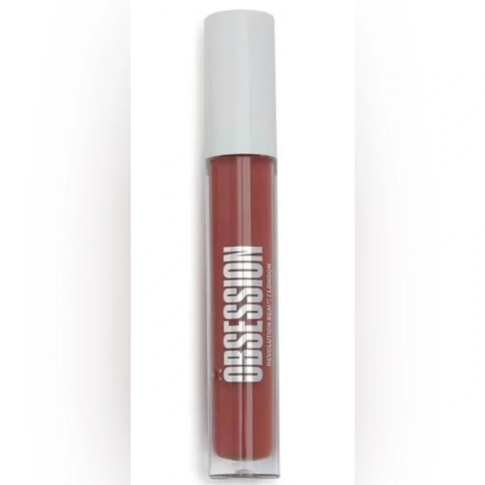 Makeup Obsession London Lip Gloss Everlasting Neutral Brown Revolution Beauty